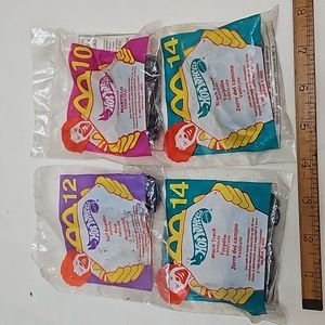4 McDonald's Hot Wheels  cars from 1999